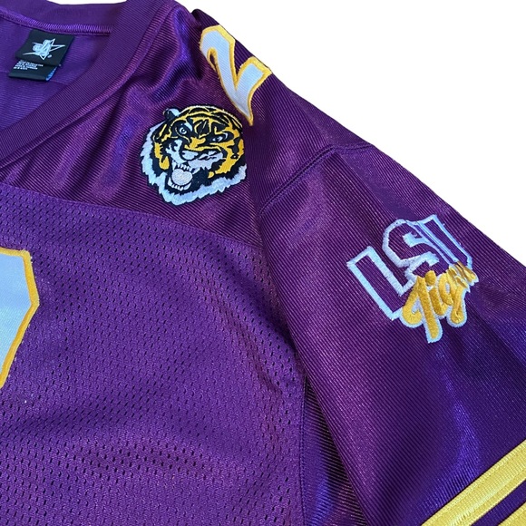 LSU Tigers Football Jersey #22 Men's Large - Picture 5 of 6